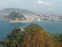 S2940064  Vue de San Sebastian du mont Igeldo