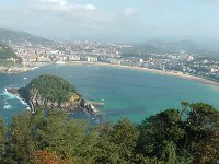 S2940067  Vue de San Sebastian du mont Igeldo