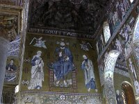 S2650014  Palerme - le Palais des Normands Chapelle Palatine au 1er étagee