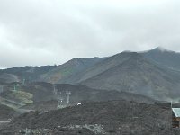 S2680004  Les cratères des monts Silvestri (au fond l'Etna)